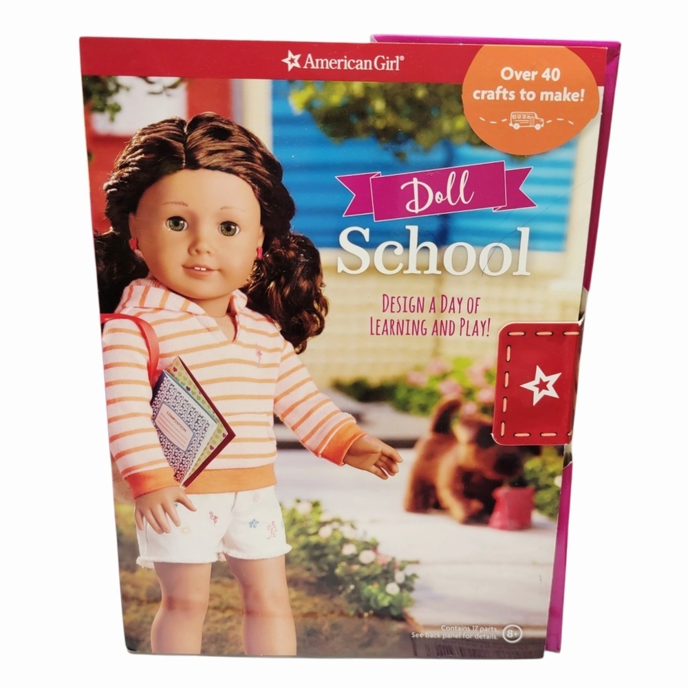 American Girl Doll School Craft Kit 2019 Design A Day Learning Play 40+